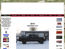 Tablet Screenshot of bigskyoffroad.com